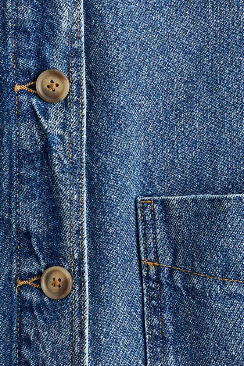 H&M  Denim shacket for Women | Best Price UAE